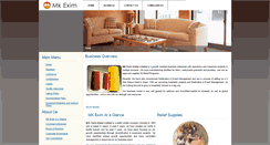 Desktop Screenshot of mkexim.com
